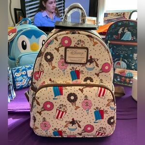 Disney Loungefly Chip and Dale Backpack